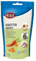 CARROT DROPS - mrkvové dropsy, pamlsek pro hlodavce,75 g TRIXIE