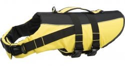 Life Vest plavací vesta pro psa M 45 cm: 45-72 cm, do 30kg žluto/černá TRIXIE