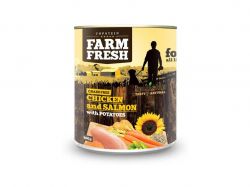 FARM FRESH Chicken and Salmon with Potatoes 400g