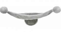 Hammock - lůžko k připevnění na zeď, 42 x 41 cm - šedá TRIXIE