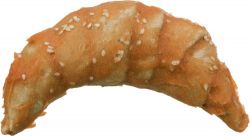 Denta Fun Chicken Croissant, rohlík z buvolí kůže v kuřecím mase 11 cm, 80g TRIXIE