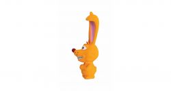 Liška s dlouhýma ušima 17cm, se zvukem, latex, HipHop HipHop Dog