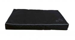Obdelníkový polštář s packou DRAGO černý 90x65cm