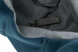 SOFT front carrier - přední látkové nosítko/taška, 22 x 20 x 60 cm, modrá/šedá TRIXIE