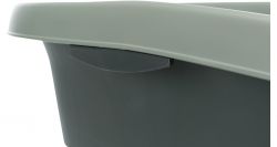 Toaleta Be Eco CARLO, s okrajem, 31x41x43cm, antracit/šedozelená TRIXIE