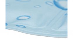 Chladící podložka XL pro zvířata, motiv bublinky 90 x 50 cm světle modrá TRIXIE