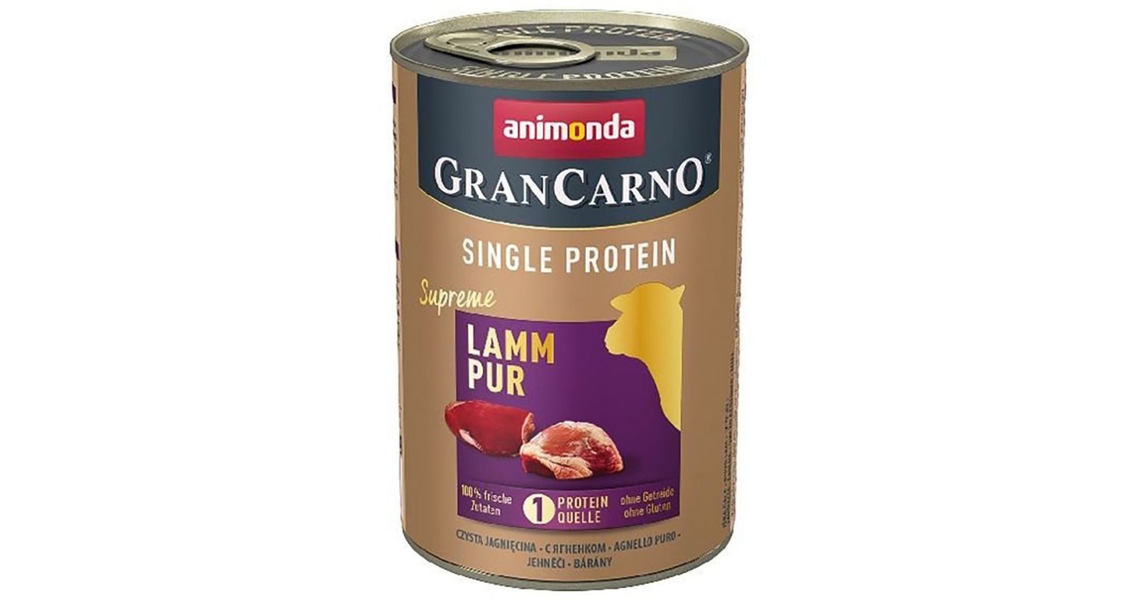GRANCARNO Dog Single Protein čisté jehněčí 400g Animonda