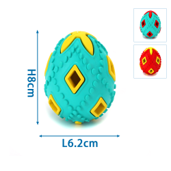 Hollow Egg - gumové vajíčko 6,2x8cm Nobleza