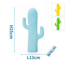 Gumová hračka kaktus 4x13x25cm 