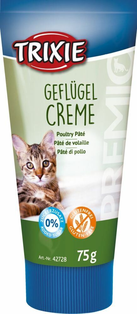 PREMIO GeflügelCreme, drůbeží pasta pro kočky, 75g TRIXIE