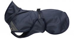 Softshellová bunda ASTON, S: 36cm: 30-52cm, tmavomodrá/šedá TRIXIE