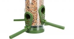 Zahradní závěsné automatické krmítko 4 otvory 450ml/23cm TRIXIE
