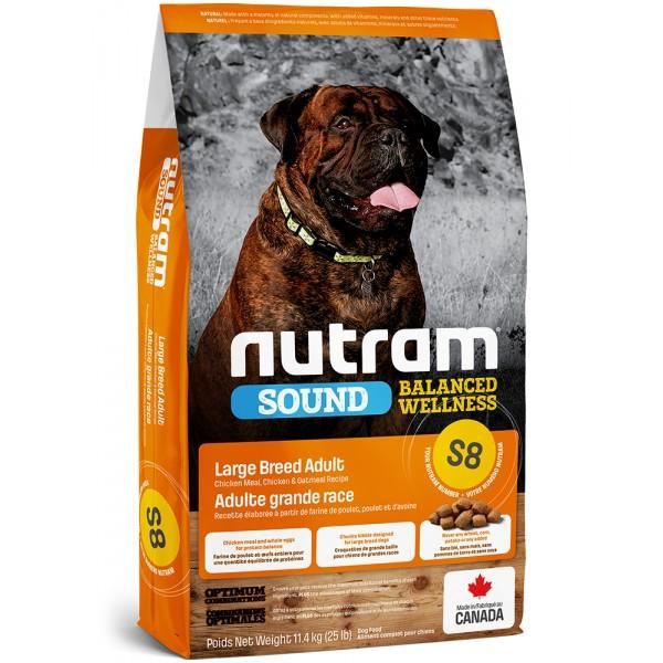 Nutram S8 Sound Adult Dog Large Breed 11,4 kg