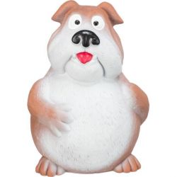 Pes, latexová hračka plněná, se zvukem, 14 cm