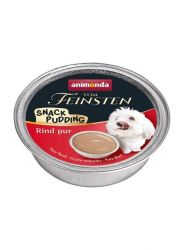 MULTIPACK Vom Feinsten Dog Adult Snack-Pudding hovězí pro psy (3 x 85 g)