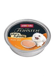 MULTIPACK Vom Feinsten Dog Adult Snack-Pudding krůtí pro psy (3 x 85 g) Animonda