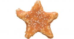 Xmas Denta Fun Chicken Star buvolí hvězdičky v kuřecím mase, 9 cm/ 30 g TRIXIE