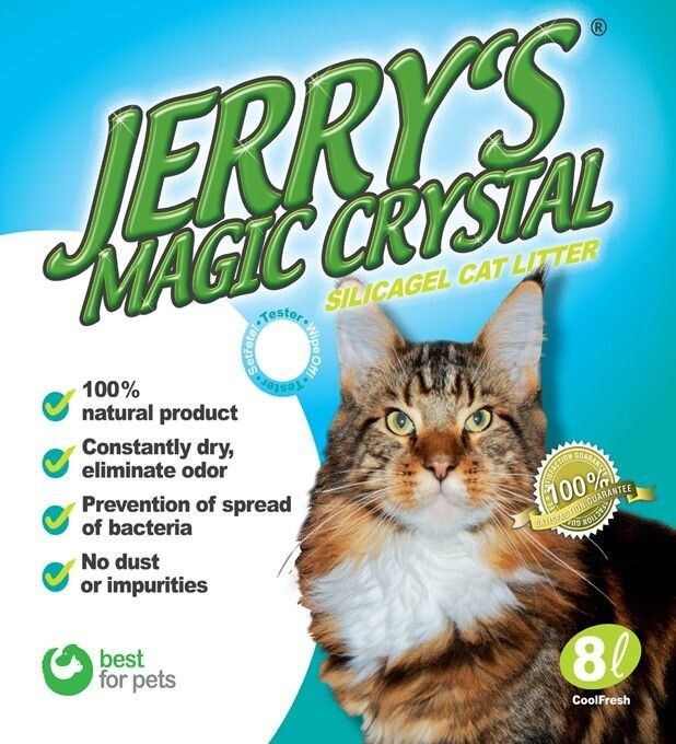 Kočkolit Jerrys Magic Crystals 8l Cool Fresh Jerry's