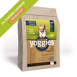 YOGGIES Dog Mini Hypoalergenní kozí maso 2kg