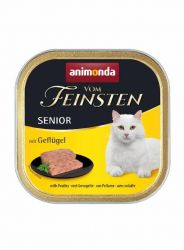 ANIMONDA paštika SENIOR - drůbeží pro starší kočky100g