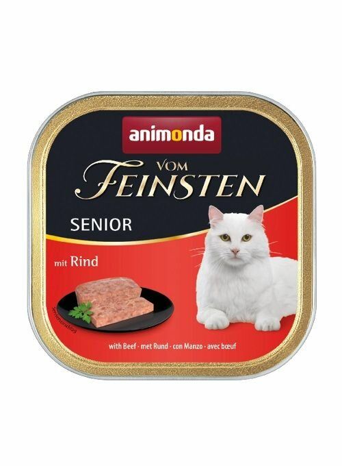 ANIMONDA paštika SENIOR - hovězí pro starší kočky 100g
