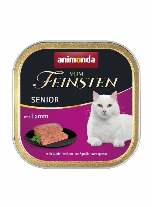 ANIMONDA paštika SENIOR - jehněčí pro starší kočky 100g
