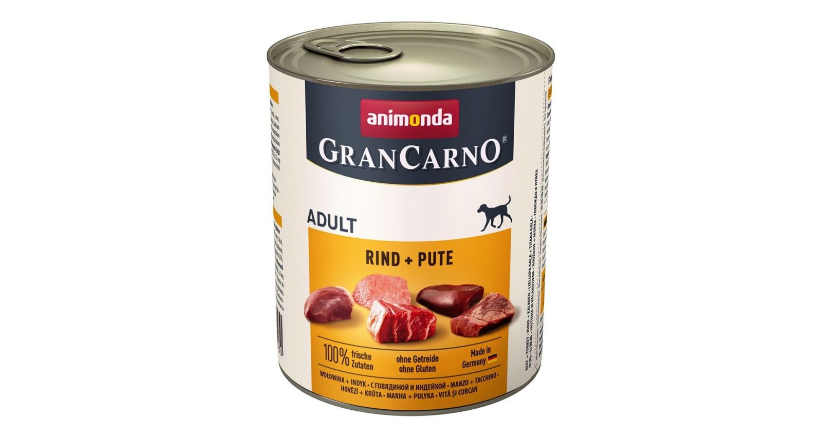 GRANCARNO Adult - hovězí, krůta 800g Animonda