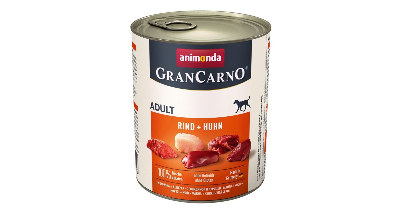 GRANCARNO Adult - hovězí, kuřecí 800g Animonda