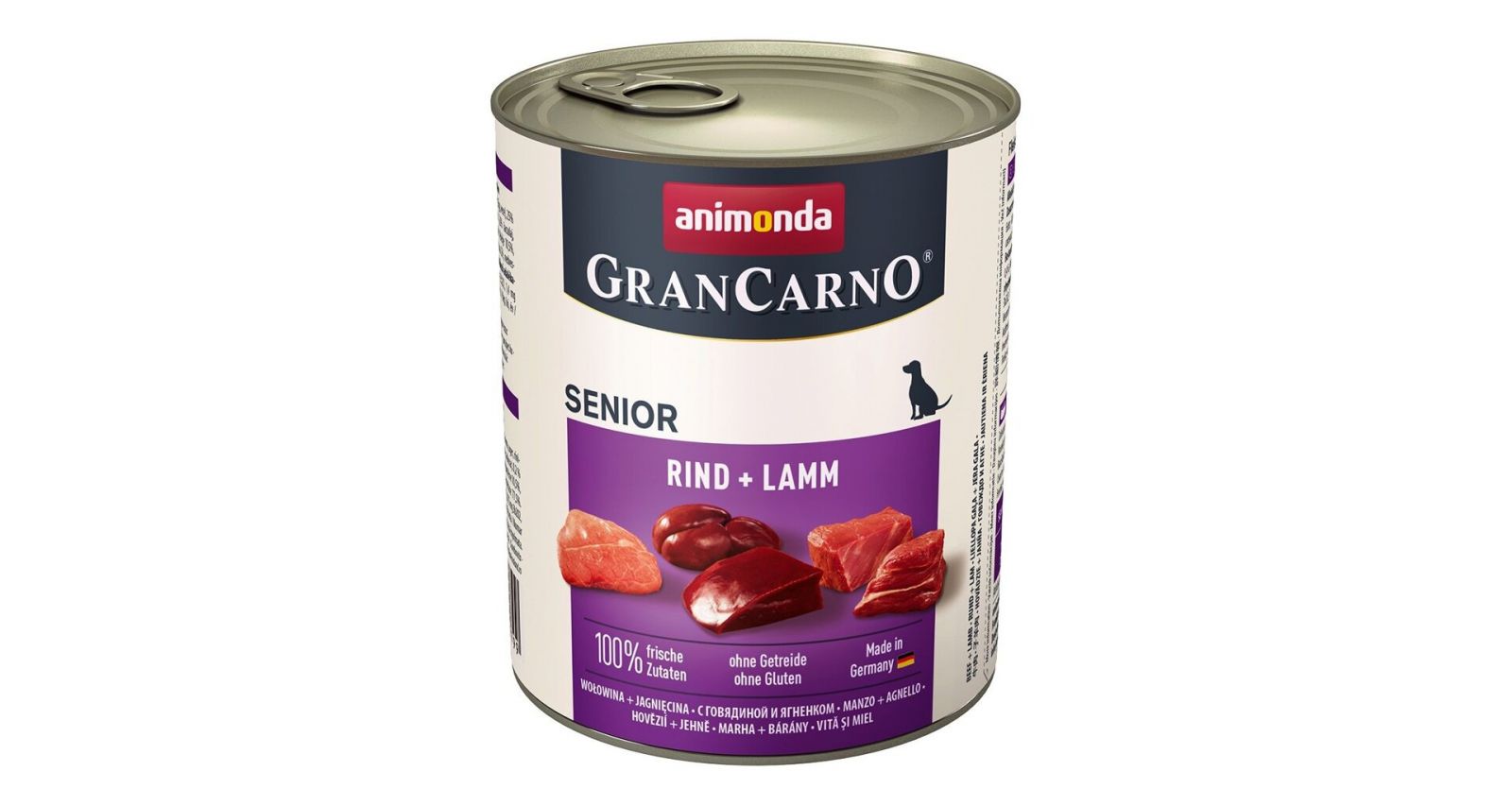 GRANCARNO Senior - hovězí, jehněčí 800 g Animonda