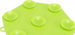 Lick´n´Snack HEXAGON s přísavkami - lízací podložka, 17 cm, TPR/plast, zelená TRIXIE