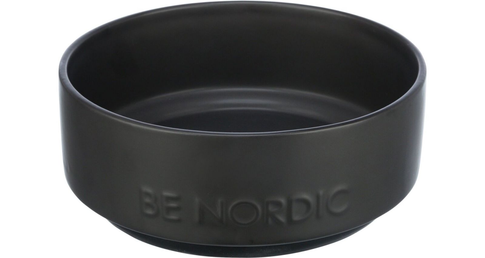 BE NORDIC keramická miska, 1.2l / 18 cm, černá TRIXIE
