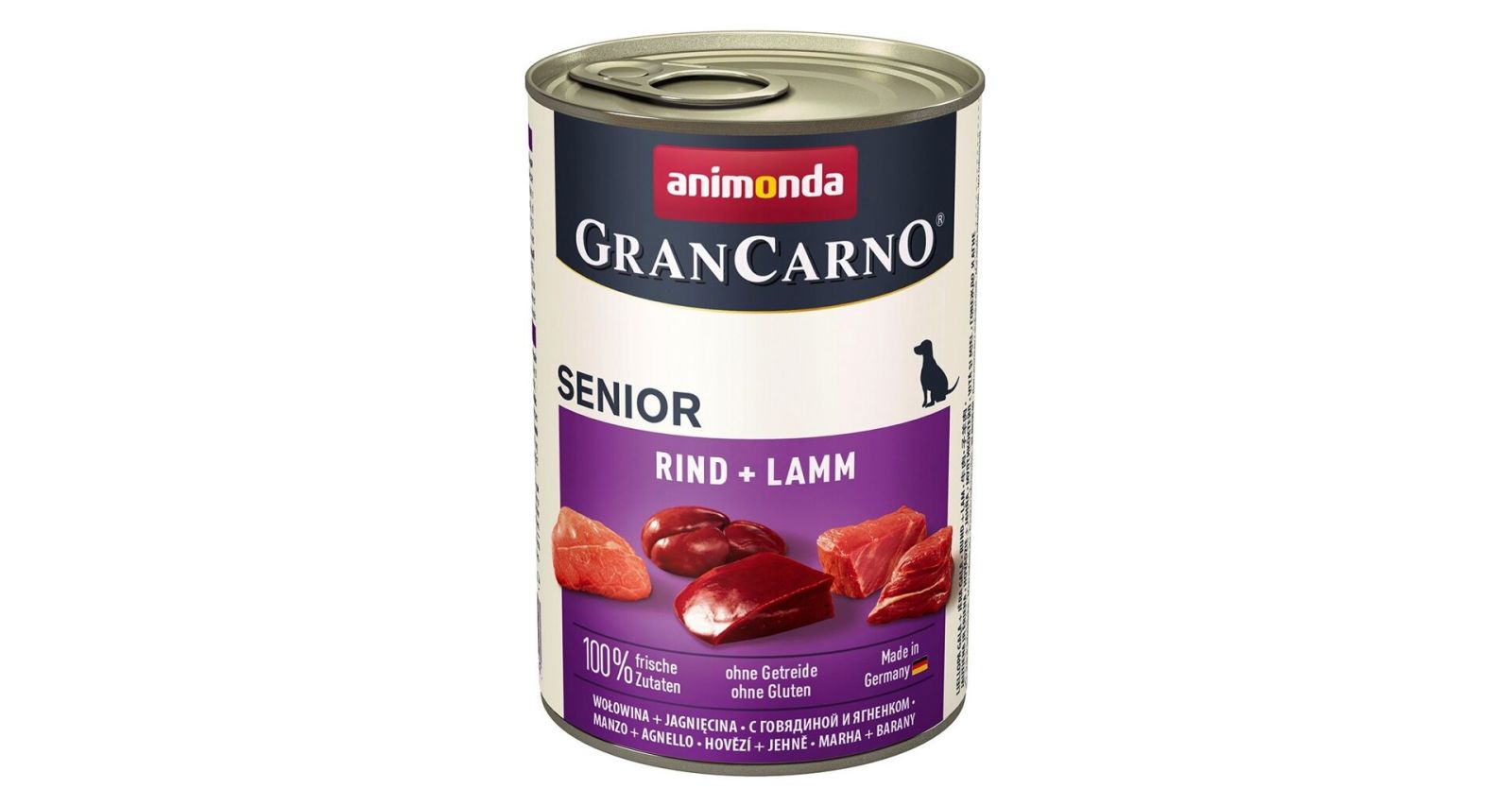 GRANCARNO Senior - hovězí, jehněčí 400g Animonda