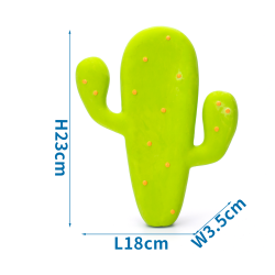 Latexový pískací kaktus 23cm