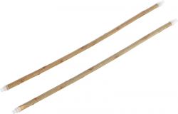 Set přírodních bidýlek 45 cm / 10-12 mm, dřevo s kůrou, 2 ks