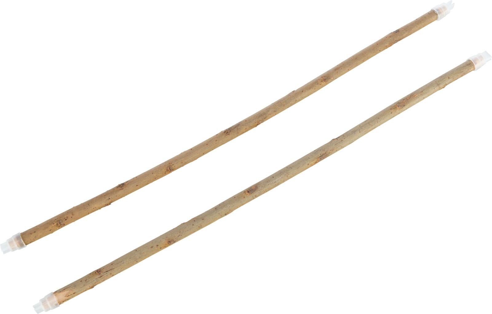 Set přírodních bidýlek 45 cm / 10-12 mm, dřevo s kůrou, 2 ks TRIXIE