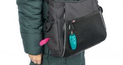 Walk & Dummy Bag - taška procházky/venčení, 34x29x9 cm, antracit TRIXIE