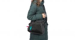 Walk & Dummy Bag - taška procházky/venčení, 34x29x9 cm, antracit TRIXIE