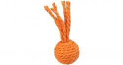 Chrastící míček, papírové lano, ø 4 × 11 cm TRIXIE