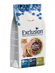 Exclusion Me Mono Noble Grain Cat Sterillised Chicken 12kg