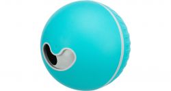 Snack Ball, míček na pamlsky 14 cm, plast, tyrkysová
