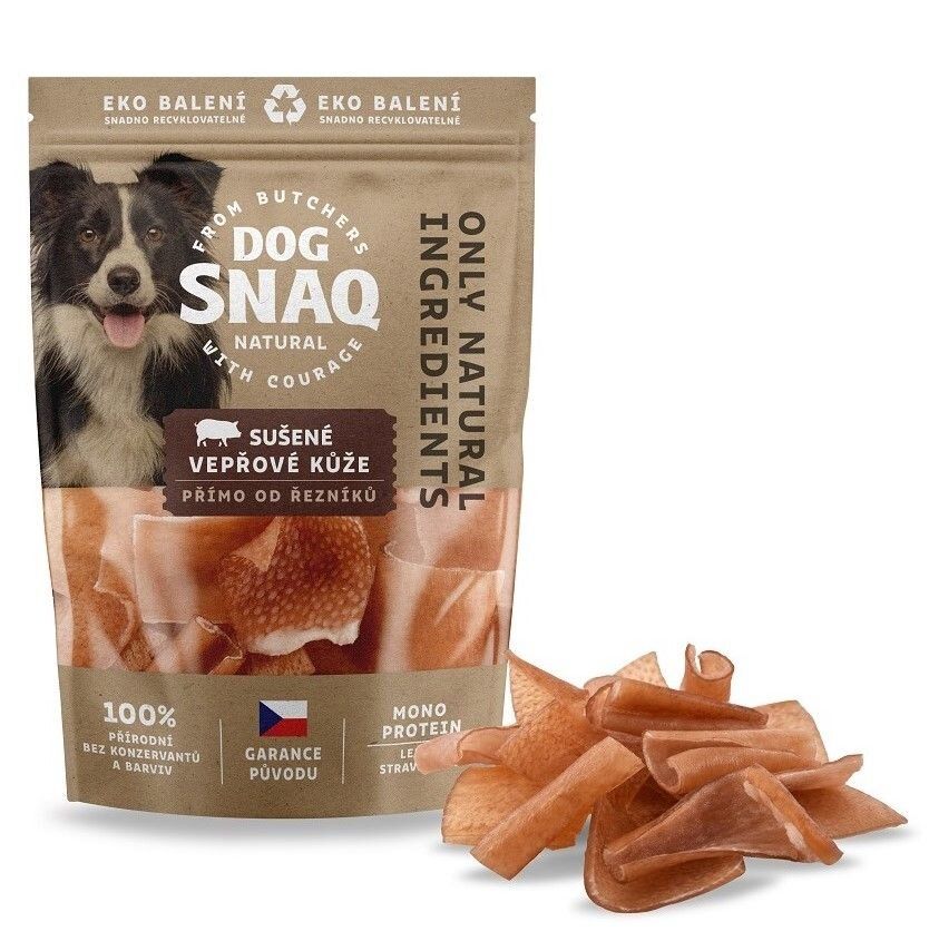 DOG SNAQ - vepřové kůže sušené 100 g TRIXIE