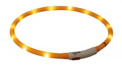Flash USB svítící objek XS-XL 70 cm / 1 mm, - oranžová TRIXIE