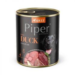 PIPER s kachnou a hruškou, konzerva pro psy 800 g
