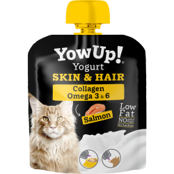 YOWUP! jogurtová kapsička SKIN & HAIR pro kočky, 85g