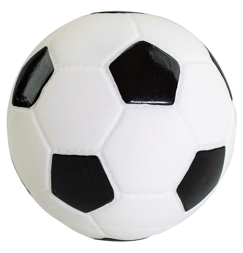 Fotbalový míč se zvukem 7.5cm, vinyl, HipHop HipHop Dog