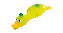 Oškubaná kachna s čupřinou, ležící, se zvukem, 18 cm, zelená, HipHop