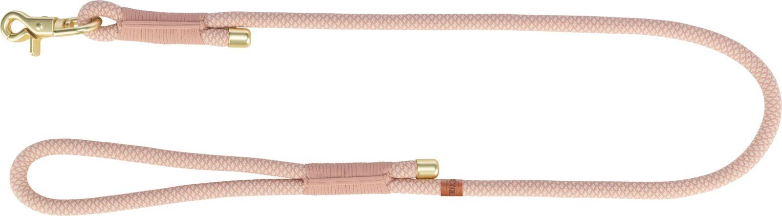 Soft Rope kulaté tkané vodítko, S-XL: 1.00 m/ 10 mm, růžová/světlerůžová TRIXIE