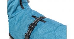 Zateplený zimní kabátek RIOM, L: 55 cm, modrá TRIXIE