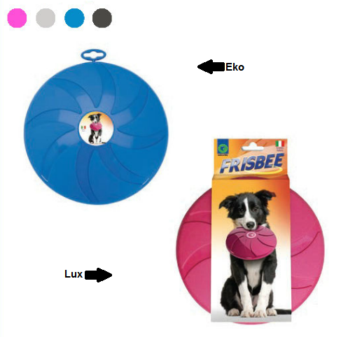 Hračka pro psy FRISBEE SUPERDOG EKO průměr 23,5 cm SIERA - Plast