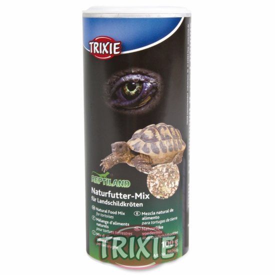 TRIXIE Přírodní mix krmiva pro suchozemské želvy 100g / 250ml